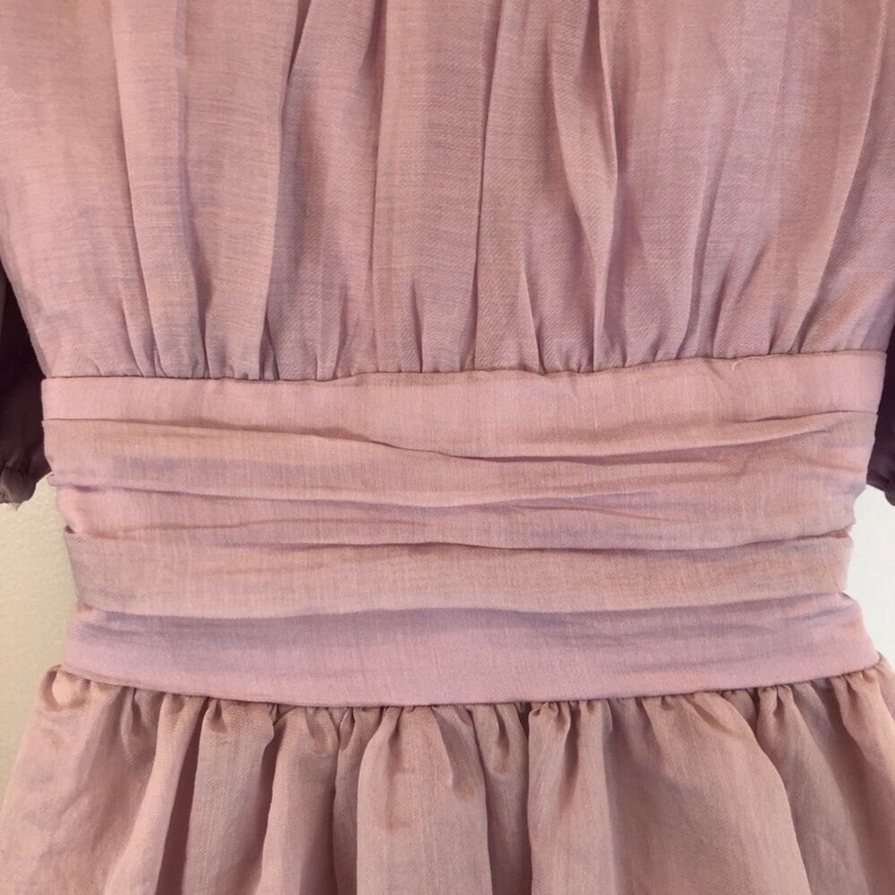 NWT JESSAKAE Maria Garden Dress Lilac size M - Picture 4 of 8
